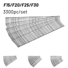 3300 шт. F15F20F25F30 прямые гвозди для электрического пистолета степлер для ногтей-пистолет гвоздильщик мебель DIY домашнийсадовый деревообрабатывающий инструмент