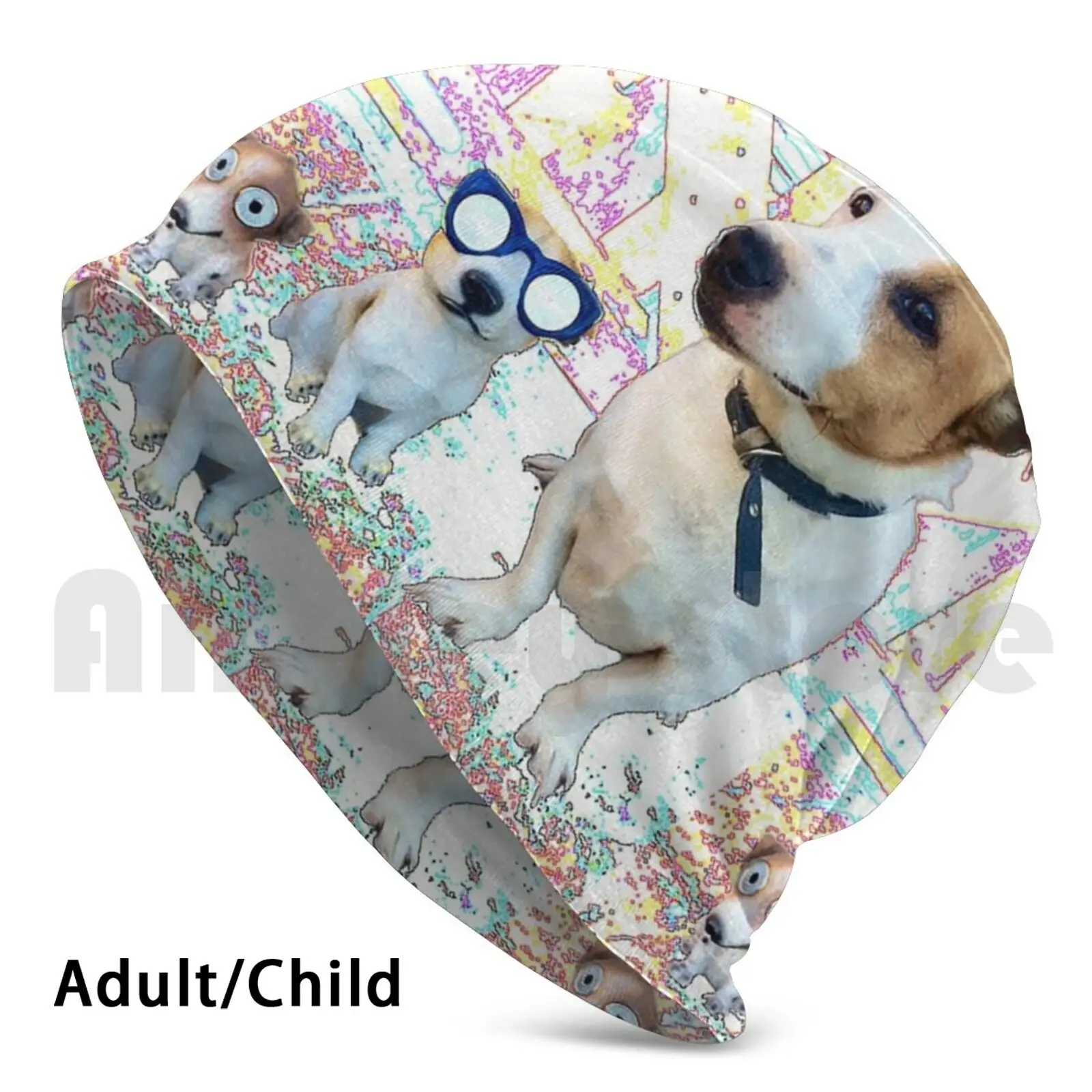 

1 Джек, 2 Джек, 3 Джек, шапочка с углублением, сделай сам, подушка с принтом Джек Рассел, размазывающийся Джек Рассел