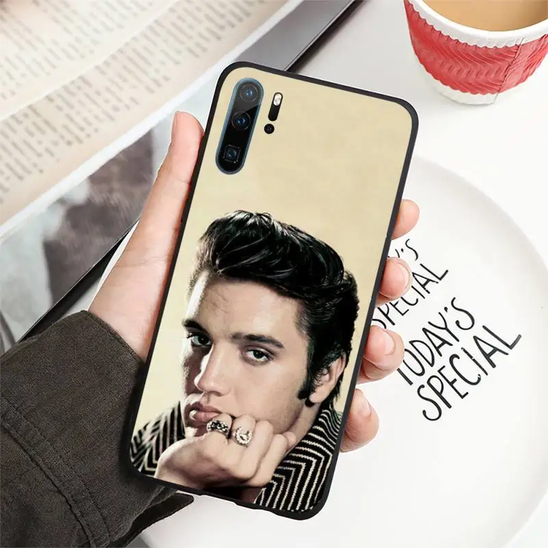 

Elvis Presley Kiss famous singer Phone Case For Huawei honor Mate P 10 20 30 40 i 9 8 pro x Lite smart 2019 nova 5t