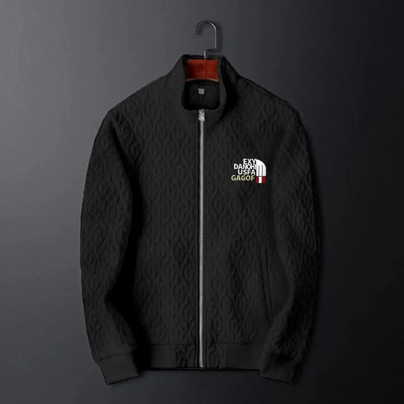 Мужской спортивный костюм с вышивкой черный или белый комплект из 2-х предметов