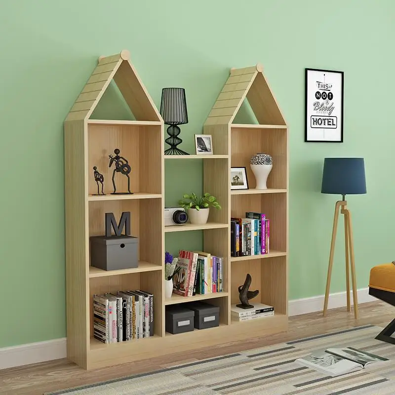 

Home Meuble Mobili Per La Casa Dekoration Kids Display Shabby Chic Wood Retro Decoration Furniture Bookcase Book Case Rack
