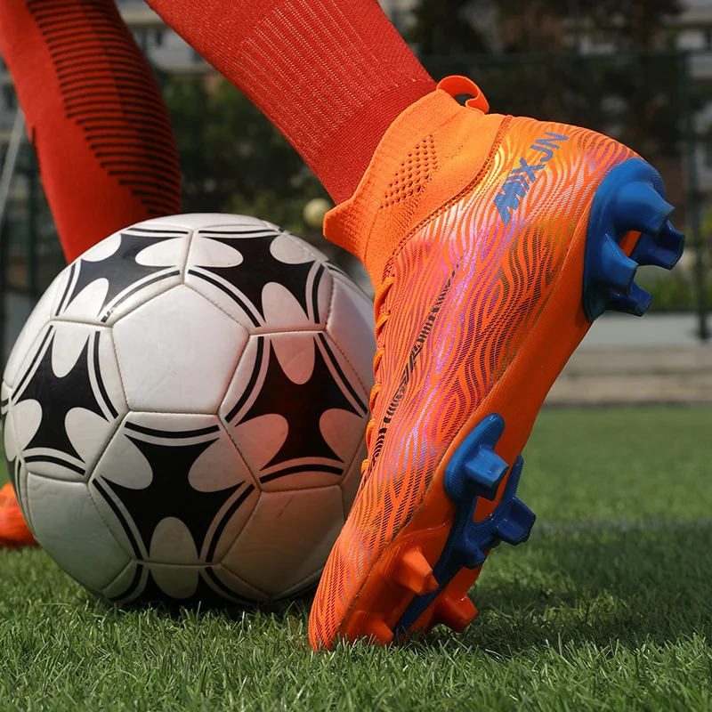 

2021 Professional Men's Artificial Field Indoor Football Shoes Spiked Shoes Five Football Boots New Best Selling Sports Shoes