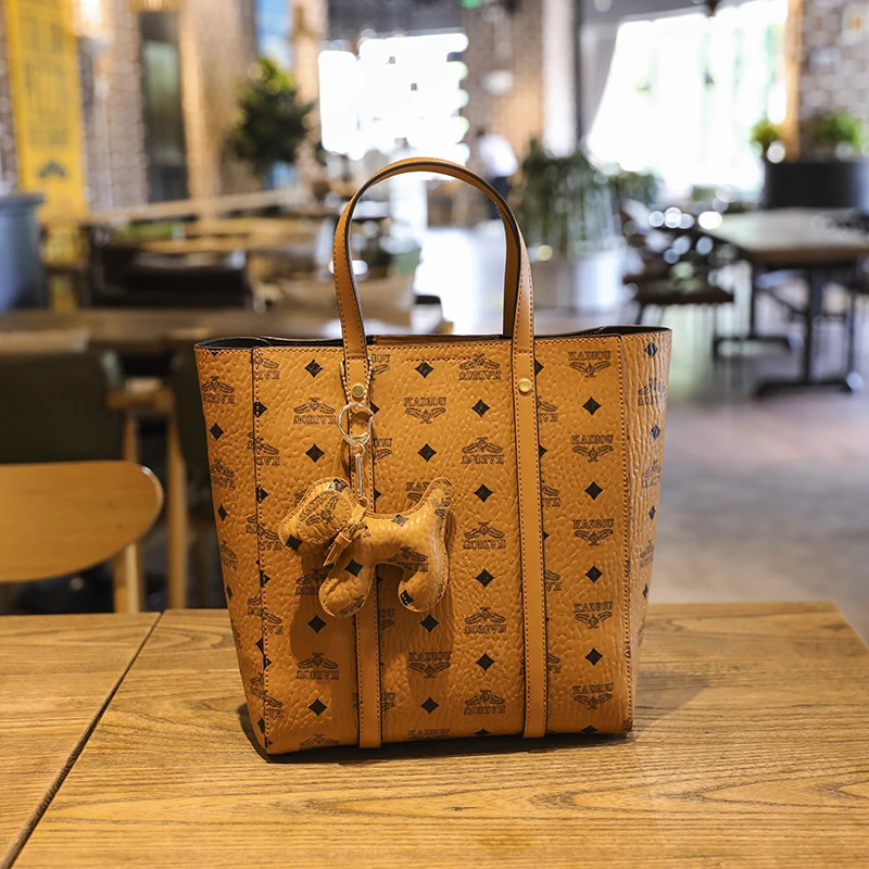 2021 New Fashion 100% Real Cowhide Ladies Handbag Luxury Brand Designer Large Capacity Bucket Bag Messenger Bag Tote Bag Gg Cc