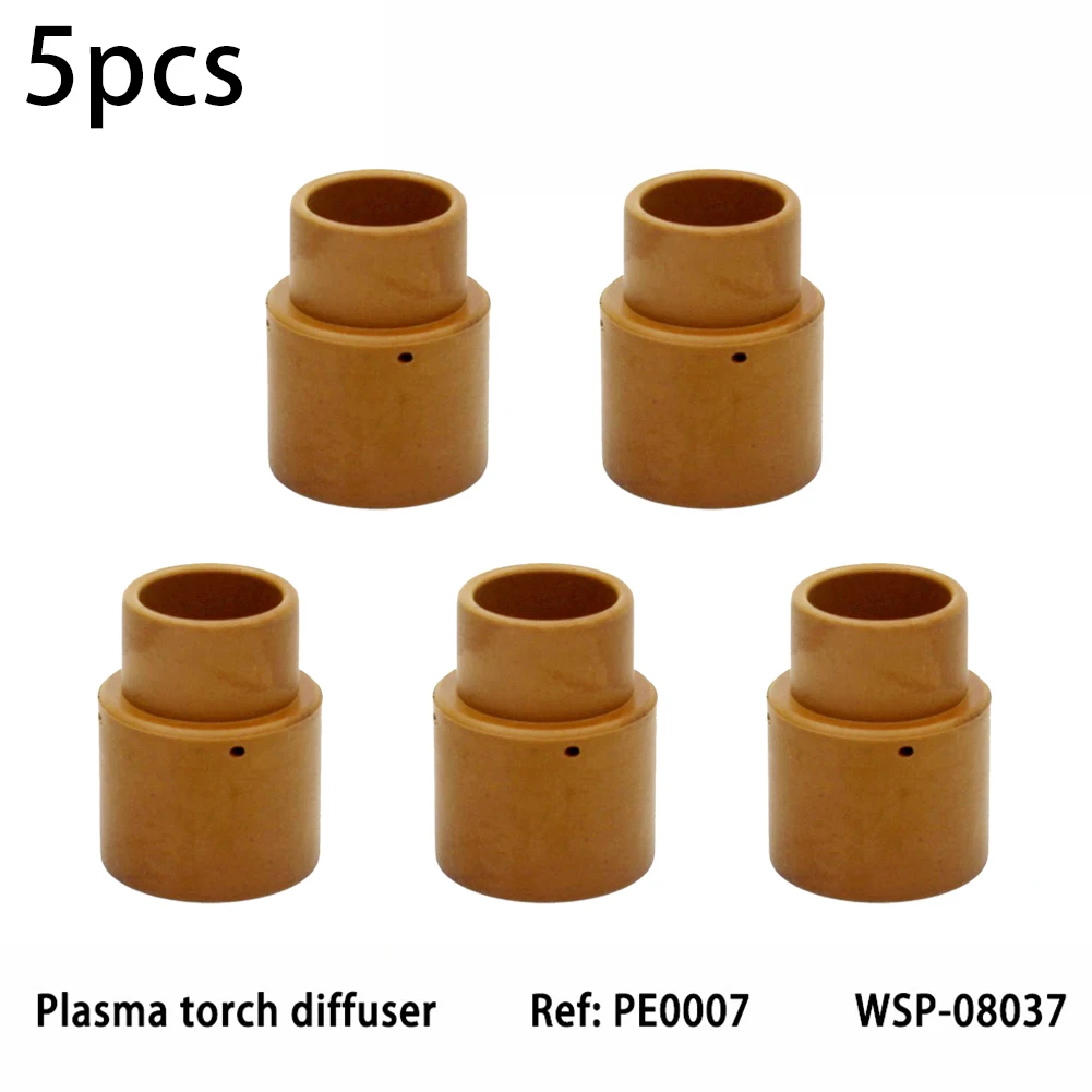 

5pcs Plasma Air Diffuser 13788 Kit For Eastwood Versa Cut 40A 60A Prof 70 CB50 CB70 Plasma Cutting Machine Consumables