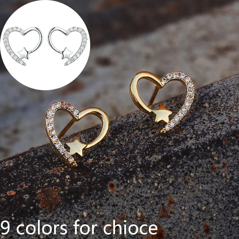 Женские серьги-гвоздики с бриллиантами желтого цвета | Украшения и аксессуары