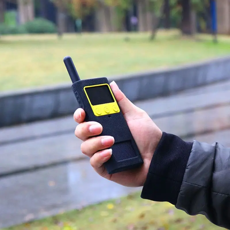 Защитный чехол силиконовый для Xiaomi Mijia Smart Walkie Talkie 1S Radio|Запчасти и аксессуары