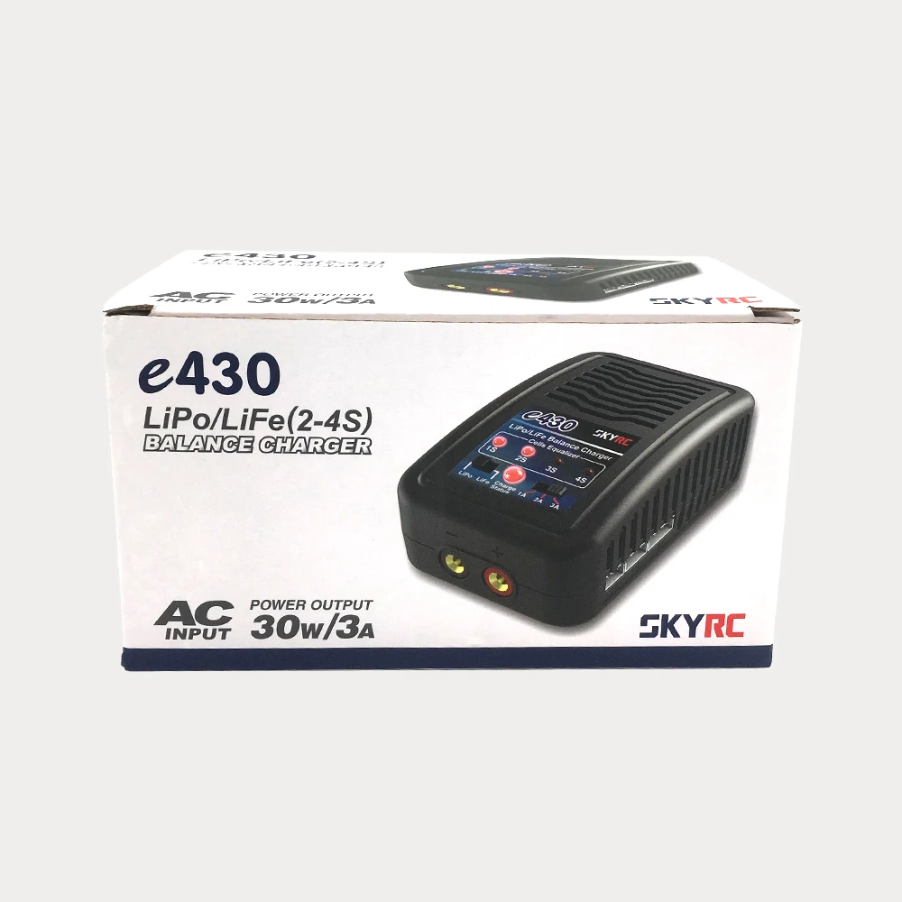 Балансирующее зарядное устройство SKYRC e430 2-4 ядра 30 Вт 1 А/2 а/3 А 100-240 В переменного