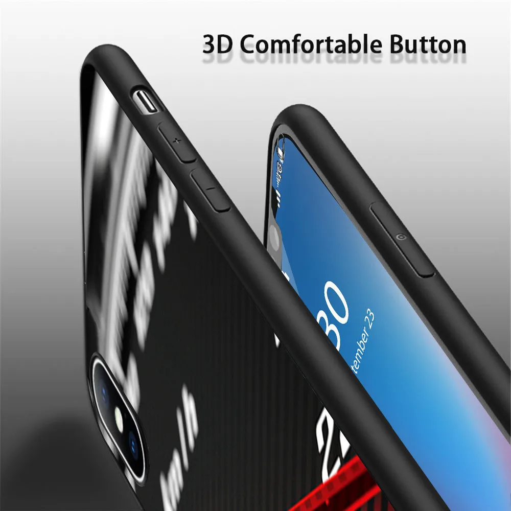 Мягкий силиконовый чехол для телефона iPhone 11 Pro Max X 5S 6 6S XR XS 7 8 Plus|Бамперы| |