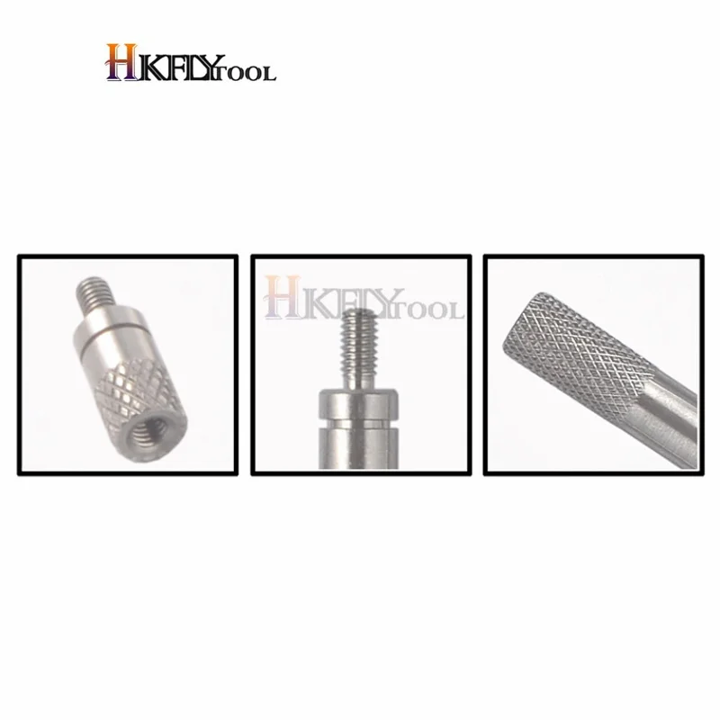 5pcs M2.5 20 40 60 80 100mm HSS Indicator Dial Rod Dia 5mm Digital Extension Stem Set for Height Gauge Depth | Инструменты