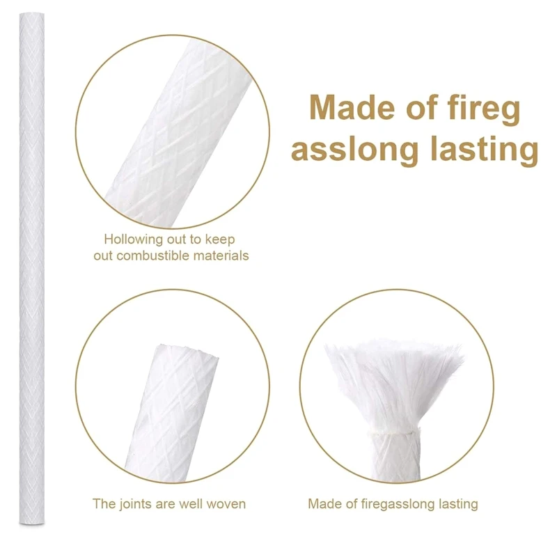 12x керосин фитиль держатель для длинного срока службы фонарь вина стекловолокна