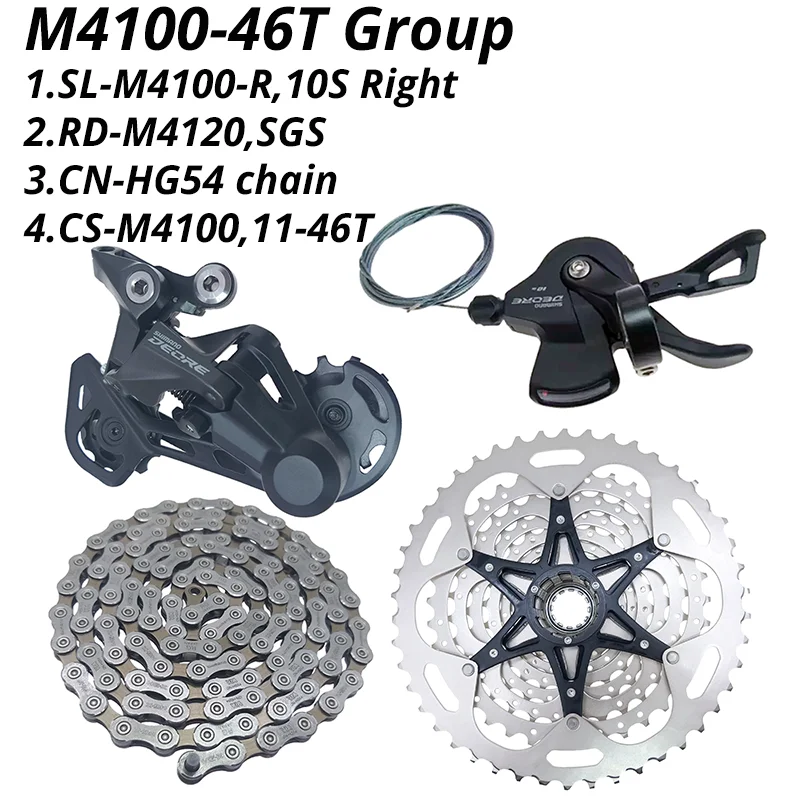 Переключатели Shimano Deore m4100 m6000 1X10S 10 скоростей рычаг переключения передач HG500 HG50