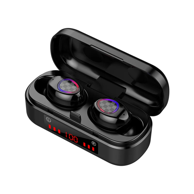 Bluetooth наушники TWS с цифровым дисплеем светодиодный дисплей беспроводная bluetooth