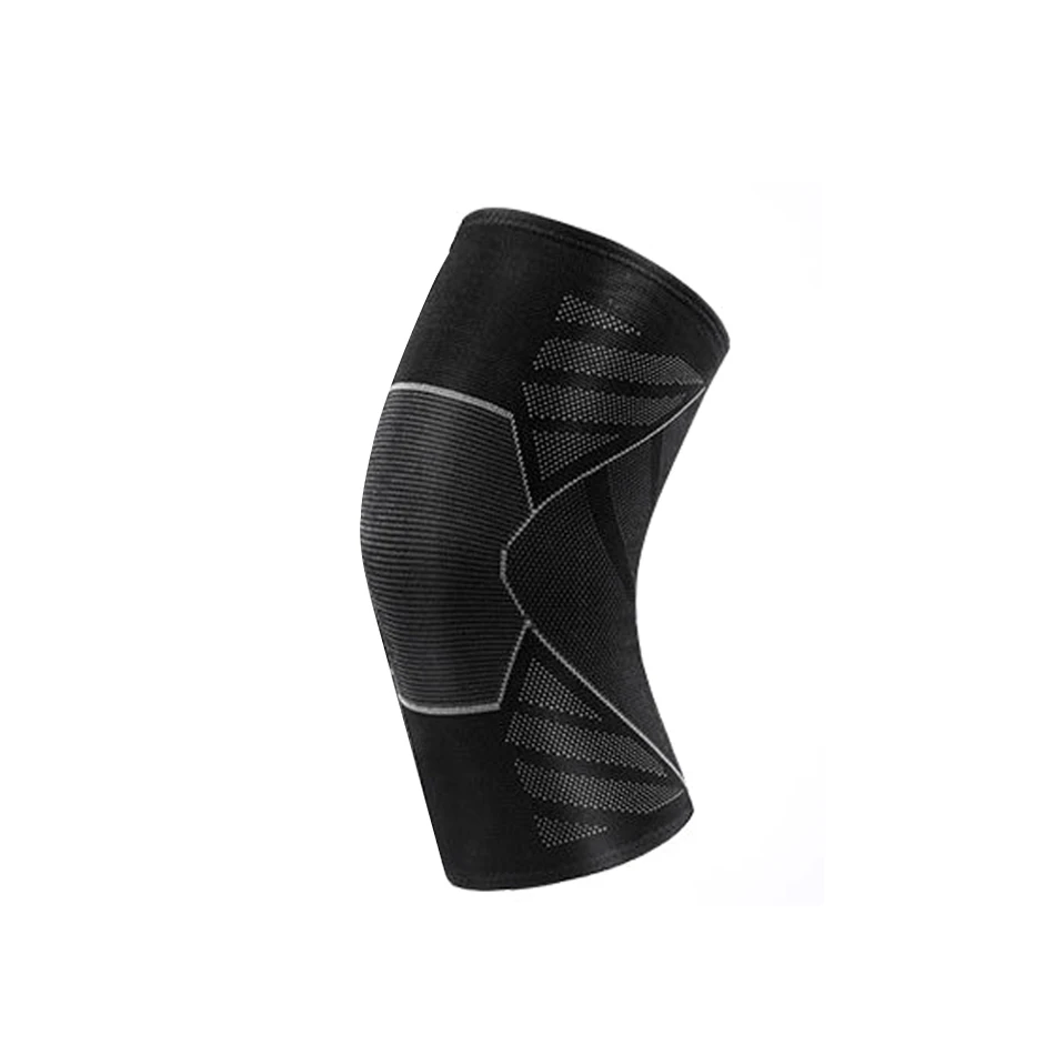 1 Piece Black WorthWhile, 1 шт., эластичные наколенники для занятий спортом, тренажерного зала, фитнеса, нейлоновые наколенники для бега, баскетбола, защита для волейбола - Цвет: 1 Piece Black
