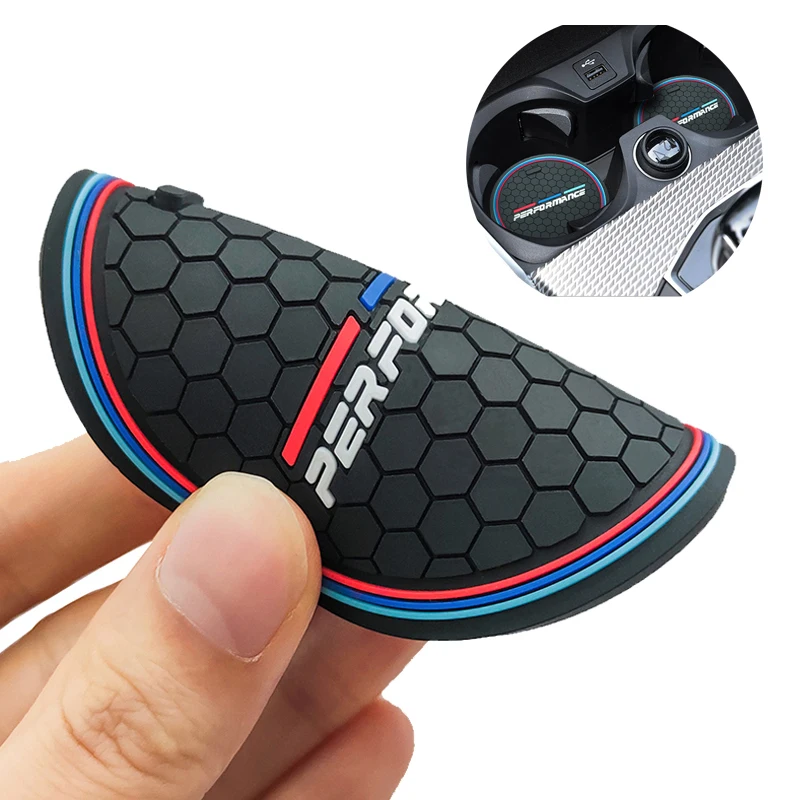 Подставки для стаканов BMW F20 F11 F07 E60 E83 F01 G11 F25 G01 E90 G02 F15 G05 E70 F16 G06 M коврики держатели 2
