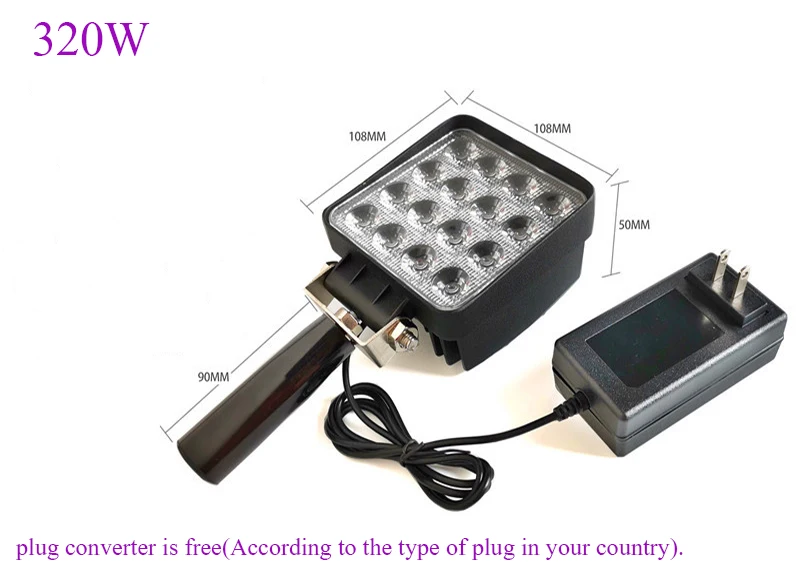 

EXTRLVLI УФ лампа для отверждения смолы зелёная