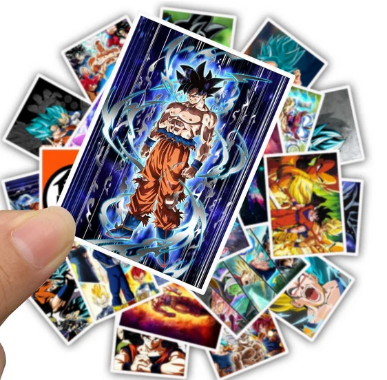 25 шт. аниме Dragon Ball наклейки Супер Saiyan Goku Наклейка для сноуборда багажа автомобиля