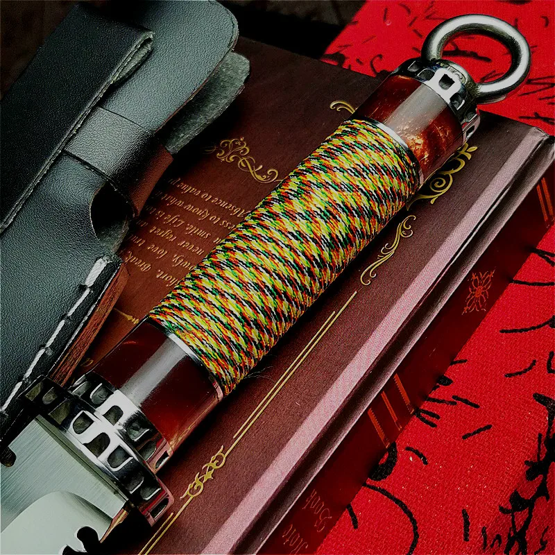 PEGASI уличный кованый нож для самообороны из высокоуглеродистой стали короткий