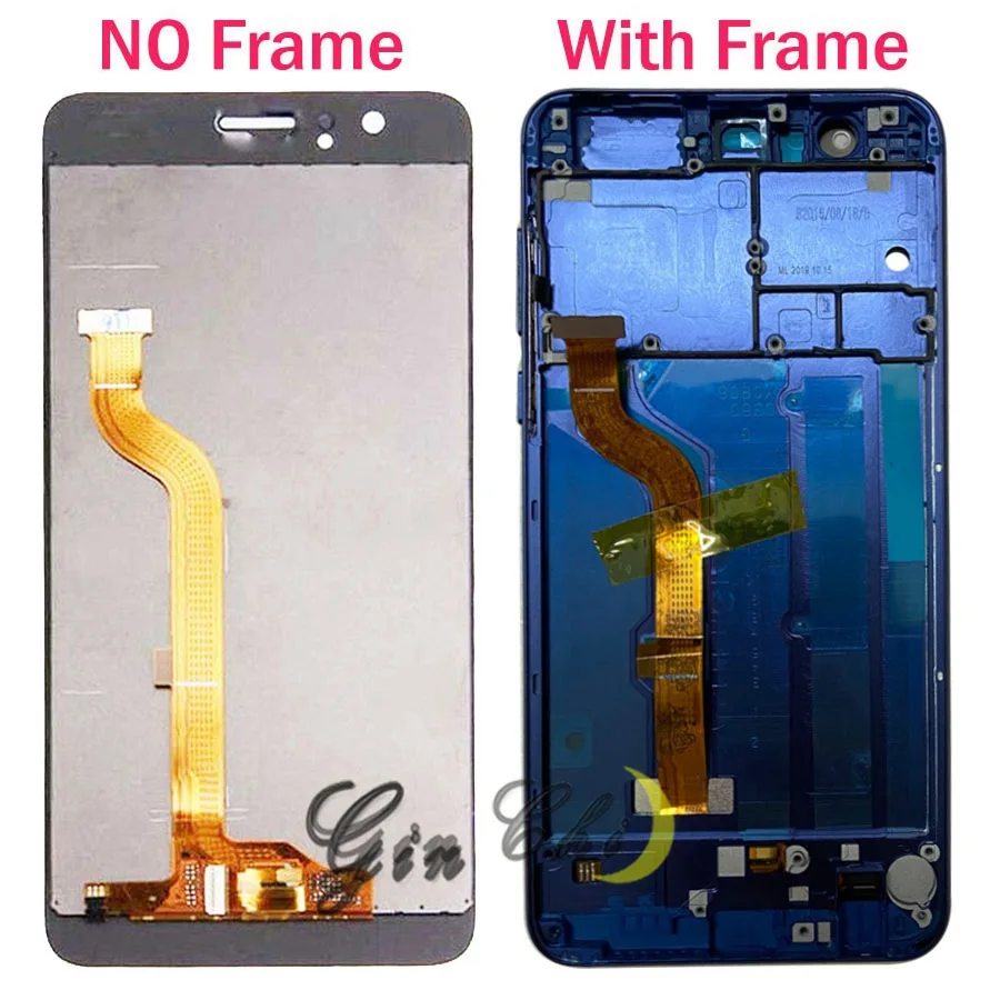 ЖК дисплей для Huawei Honor 8 с сенсорным экраном и дигитайзером рамкой искусственная