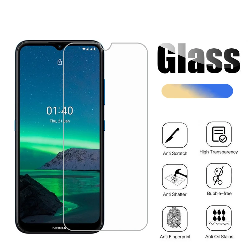 Защитная пленка из закаленного стекла для Nokia 1 4 Экран плёнка 9H взрывоустойчивое