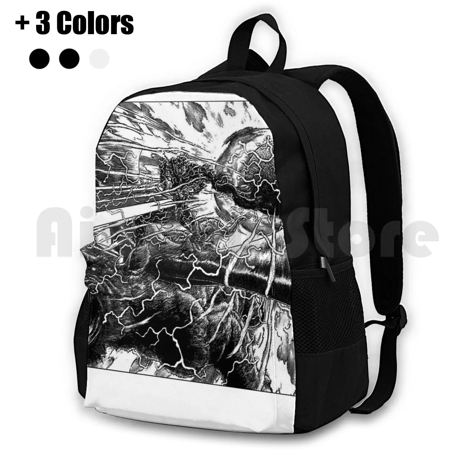 

Guts And Zodd Best Friends Forever Outdoor Hiking Backpack Riding Climbing Sports Bag Berserk Guts Zodd Nosferatu Griffith