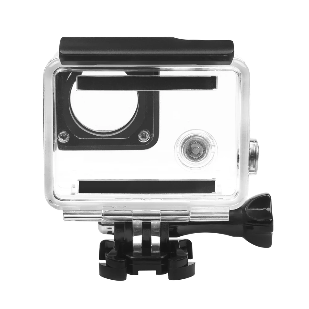 30 м водонепроницаемый чехол для GoPro Hero 4 3 + черный серебряный экшн-камера с