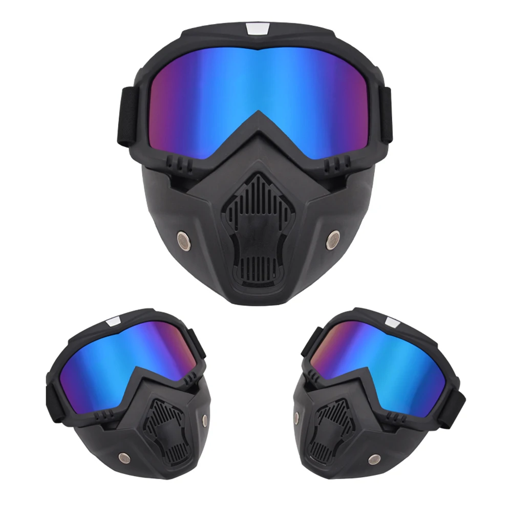 Маска на все лицо для езды велосипеде и страйкбола женская маска защитная