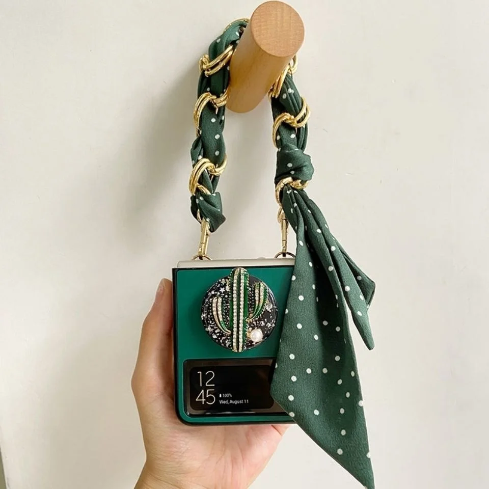 

For samsung zflip3 mobile phone case folding for Z flip3 mobile phone film for f7110 folding screen women's portable new model