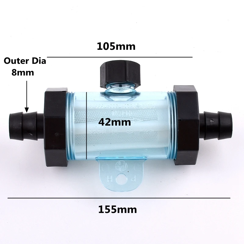 

Пластиковые сетчатые фильтры для шланга 8/10/20/25 мм