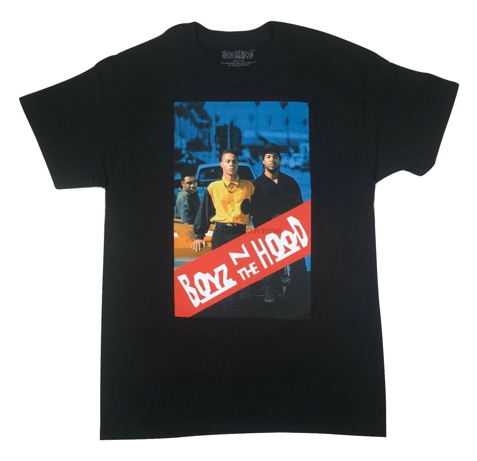 Плакат фильма Boyz N The Hood черная футболка опасность для общества комтон нва Дре лед