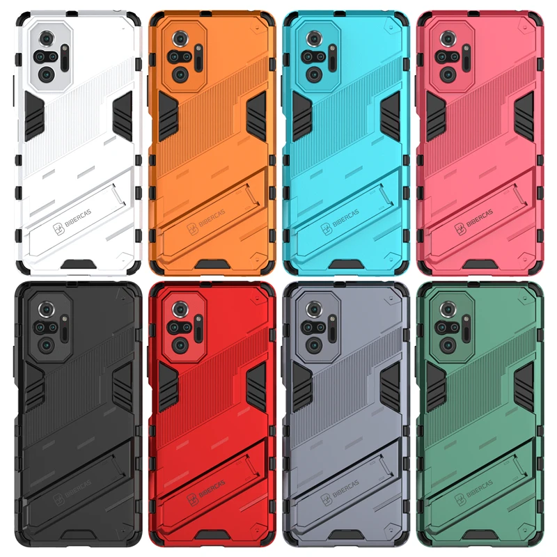 for xiaomi redmi note 10 pro case protective for redmi note 10 5g 10s cover armor silicone back invisible phone holder cover free global shipping