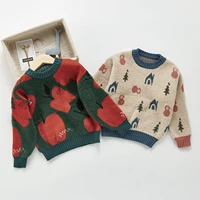 0 3y baby jumper infant girls tops knitted sweater toddler boys soft pullover knitwear 2021 autumn winter kids warm clothes