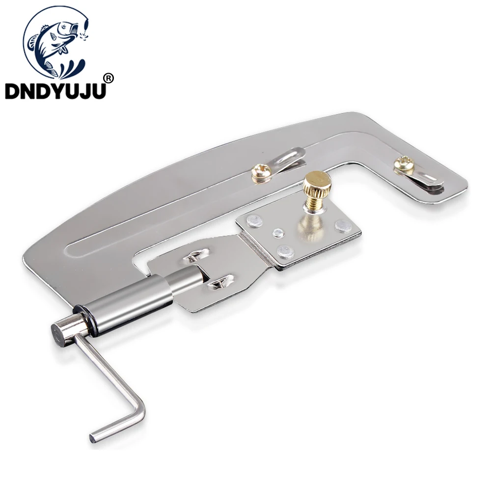 

Semi Automatic Fishing Hooks Line Tier Machine Portable Stainless Steel Fish Hook Line Knotter Tying Binding Fishing Accessories