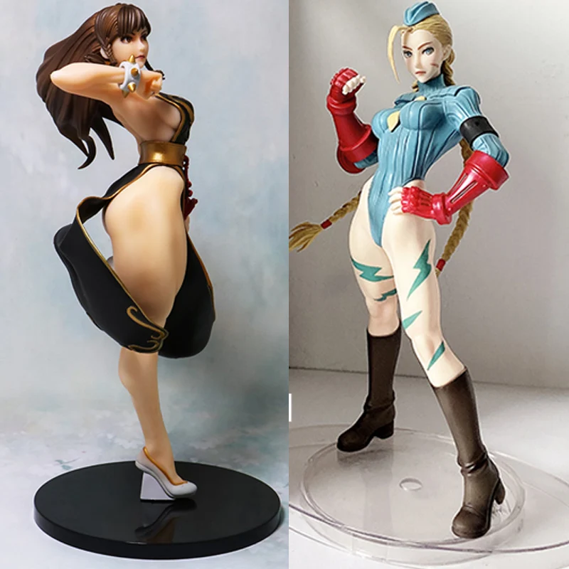 

Экшн-фигурка из аниме Cammy 23 см, мультяшная фигурка, Коллекционная модель, игрушки, фигурки героев игры для сексуальной девушки, Чунь ли, игруш...