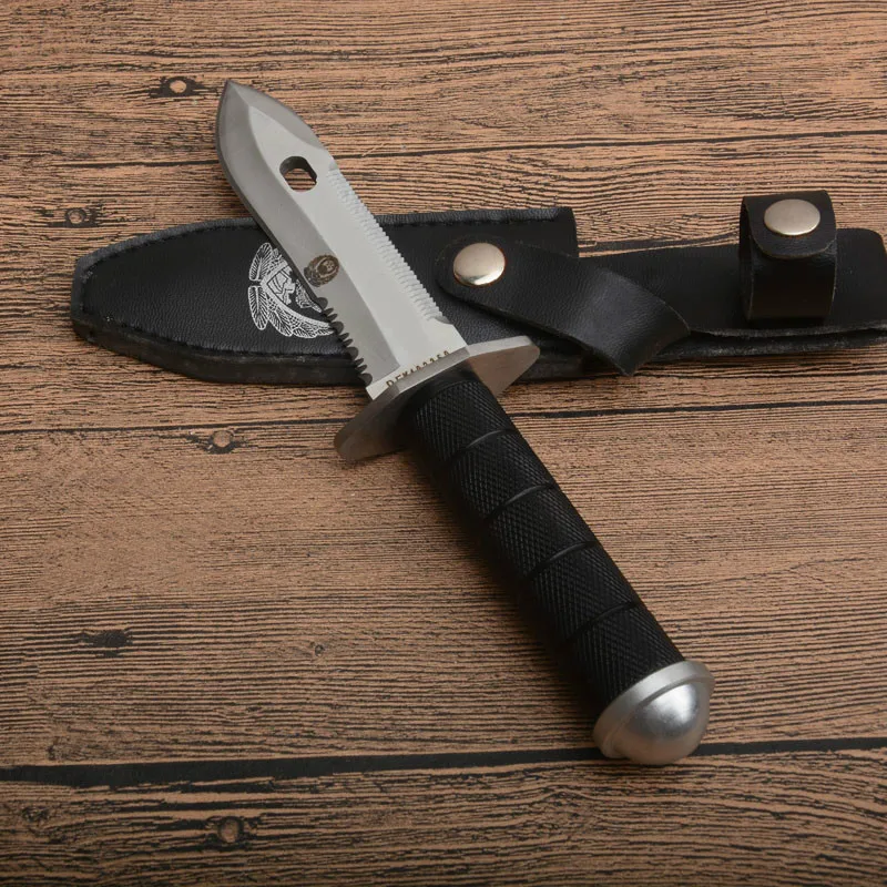 SR Outdoor прямой нож для выживания 440 стальной фиксированный 58HRC ABS Инженерный