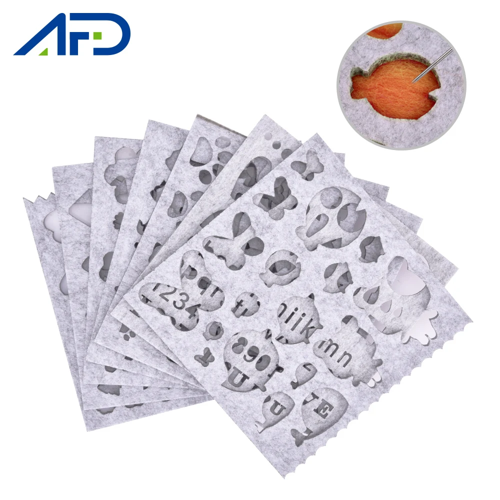 Игла для поделок пресс-форм 7 шт. шерсть фетровая аппликация формы ручной работы с