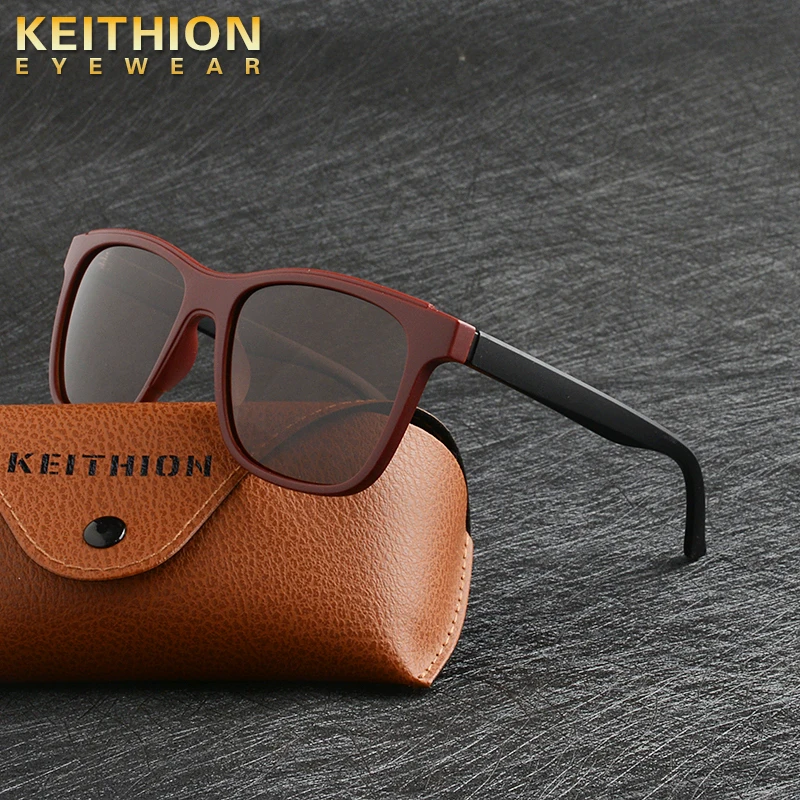 Солнцезащитные очки KEITHION Мужские поляризационные модные роскошные брендовые