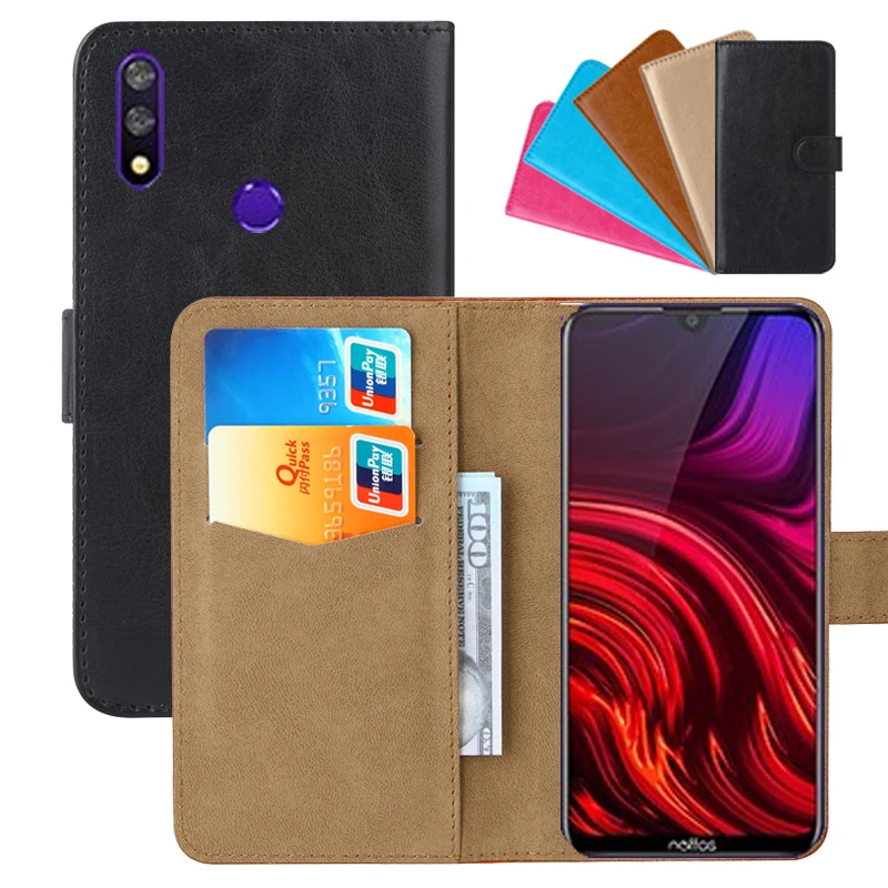 Роскошный чехол кошелек для TP Link Neffos X20 Pro из искусственной кожи в стиле ретро флип