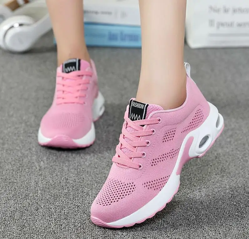 

Akexiya Brand Sneakers Women Mesh Air Breathable Summer Flat Platform Shoes Woman Slip on Ladies Casual Runway Shoes Trainers