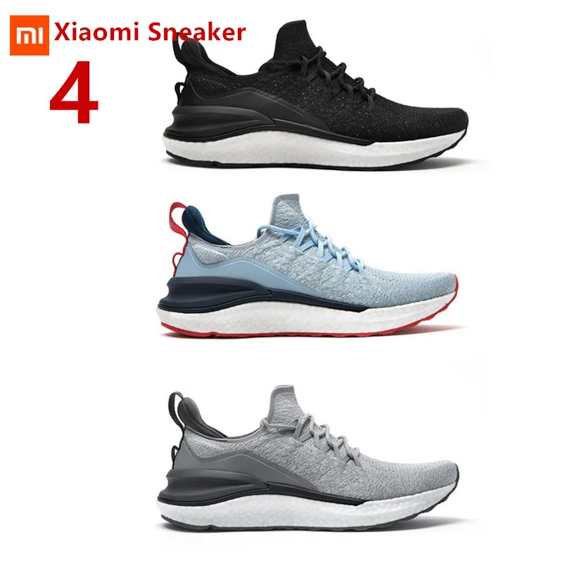 2020 XiaoMi Mijia Xiaomi Shoes 3 3th мужские спортивные кроссовки удобные дышащие светильник