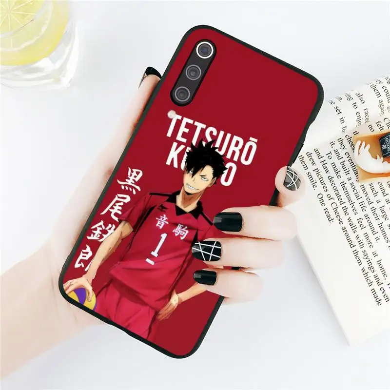 

Kuroo Tetsurou Haikyuu Phone Case For Xiaomi Redmi 8 9 9t 5plus 9se k20 mi8 max3 lite 9 note 6 8 9t 9s 10 pro