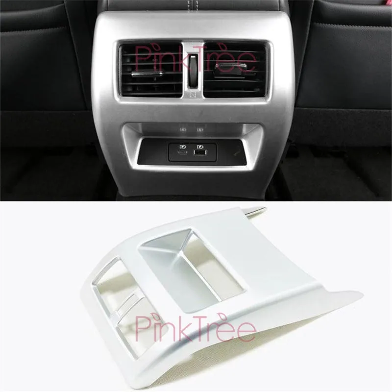 

Interior Accessories Armrest Rear Air Conditonnal Vent Cover Trim AC Outlet Panel Decoration Frame For Nissan Altima 2019 2020