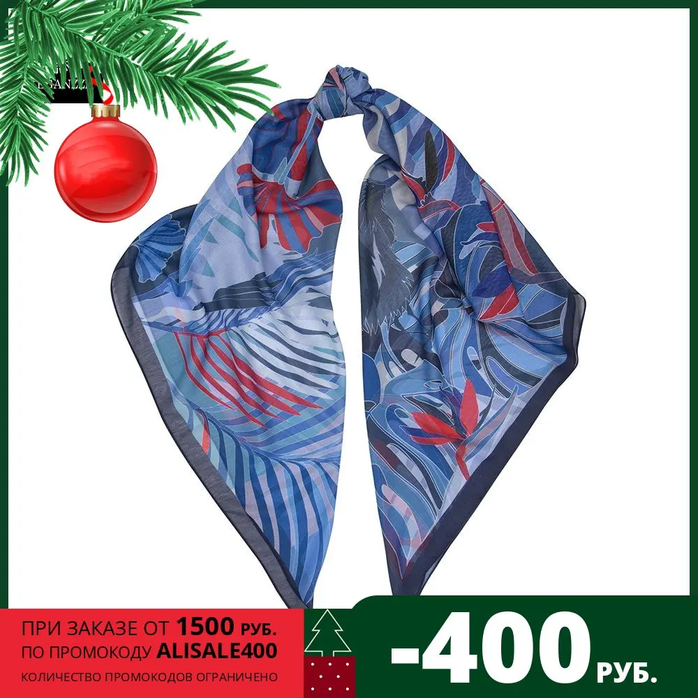 Платок Eleganzza жен. шелк+хл 120х120 R22-5056 | Аксессуары для одежды