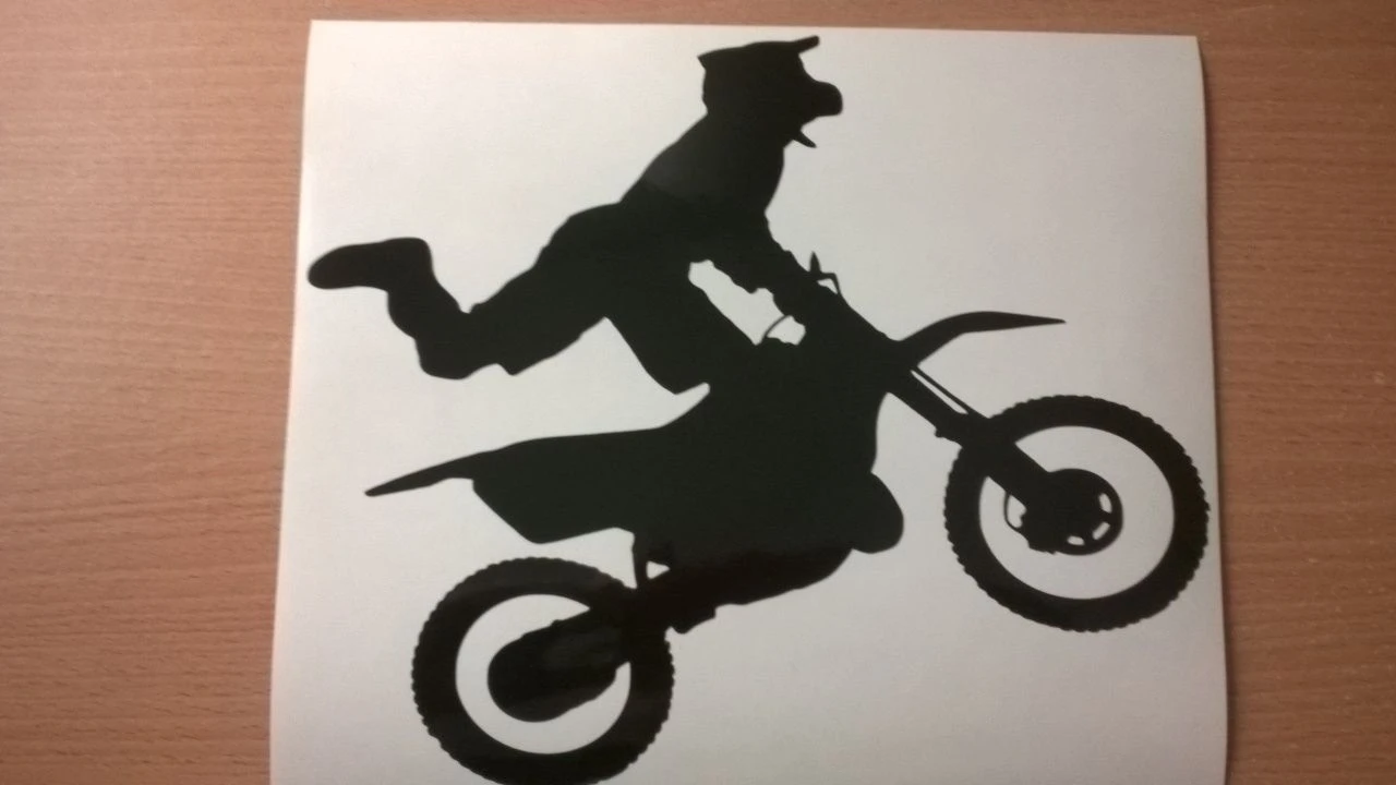 

Для мотокросса мотоцикла кроссового велосипеда силуэт искусство гонок