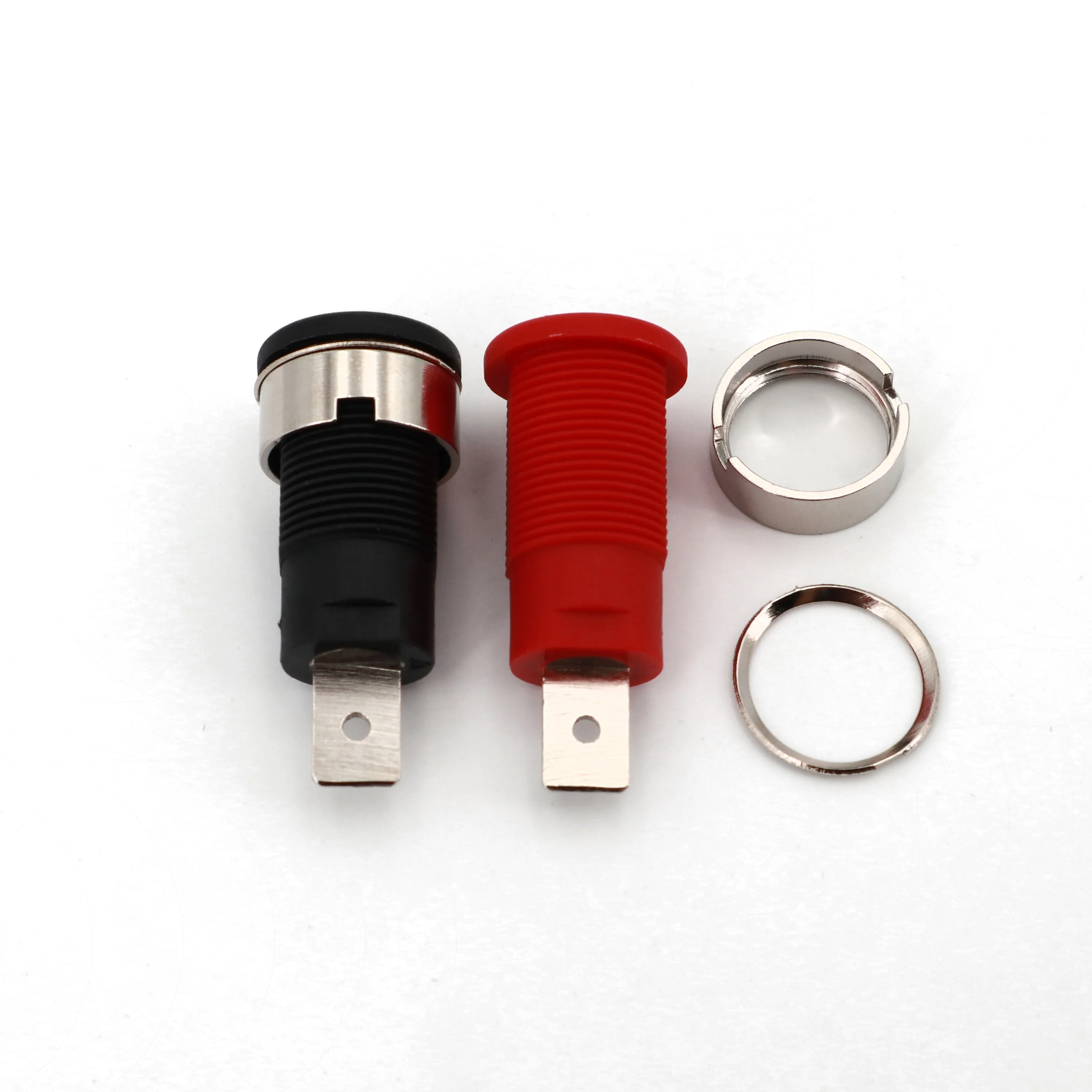 10 шт Изолированные Безопасности 4 мм банан гнездо панель крепление связывания