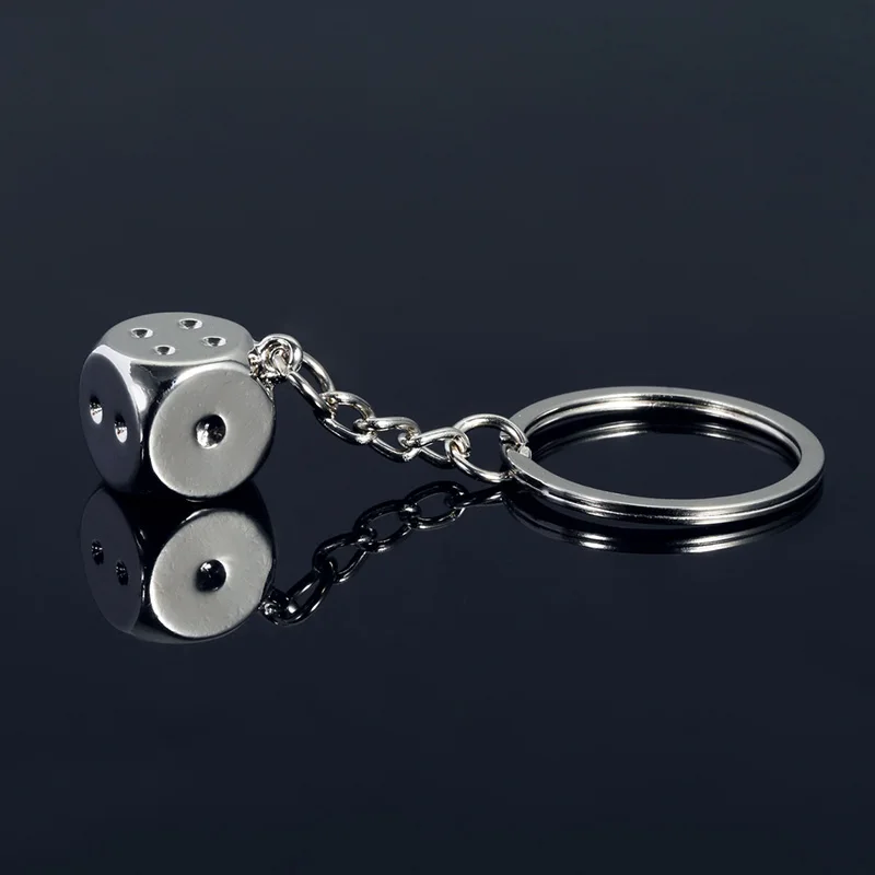 Металлический брелок для ключей мужчин и женщин креативный индивидуальный с