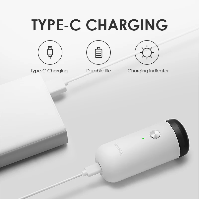 SOOCAS Pinjing Мужская электрическая бритва мини Портативная USB аккумуляторная триммер