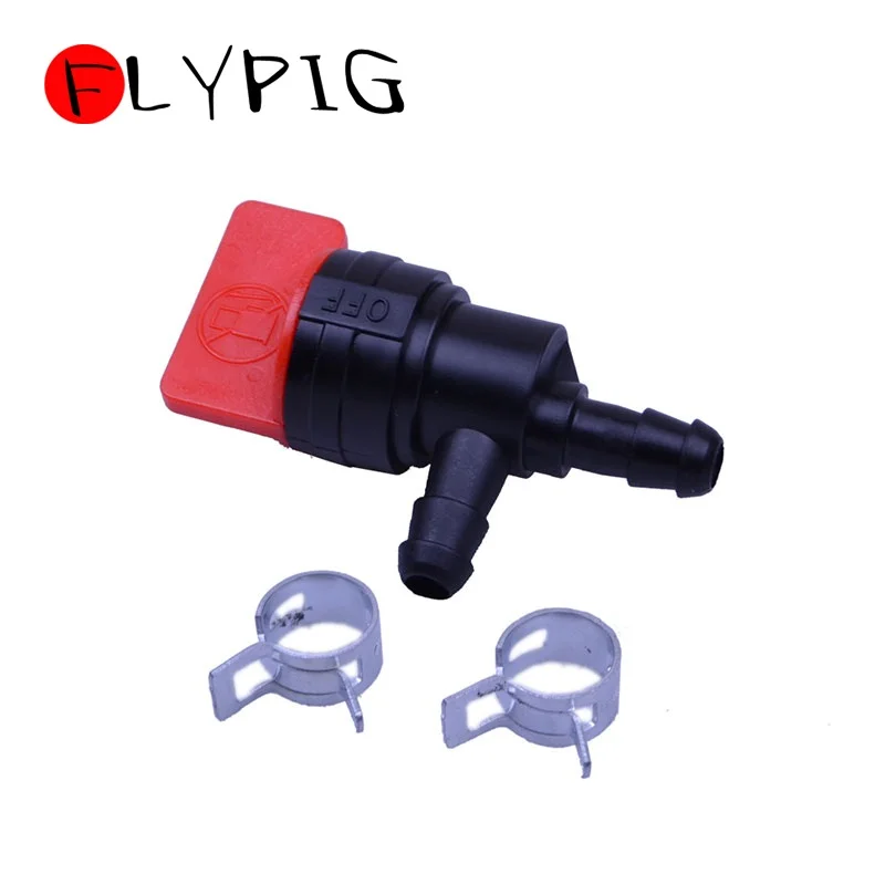 2x 1/4 &quotInLine 90 градусов на газовом топливе отрезной для запорного клапана B &amp S 3 5 и