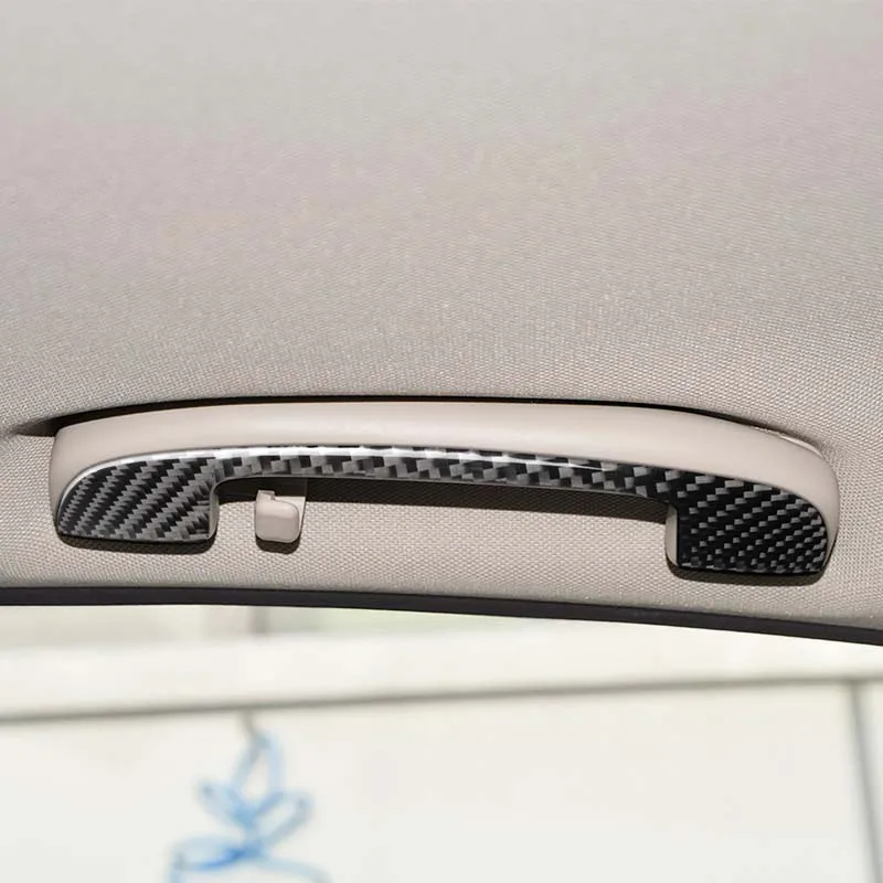 

Real Carbon Fiber Passager Saft Door Handle Cover Trim fit for Infiniti Q50 Q60