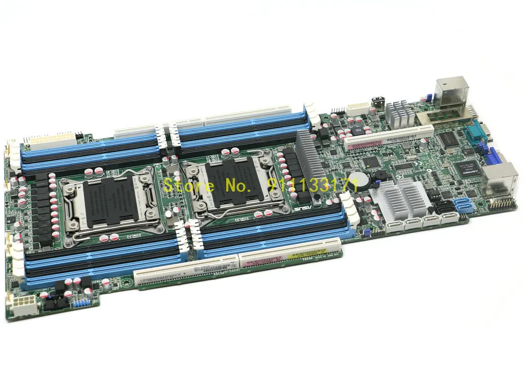 Для ASUS Z9PG-D16 ESC4000 G2 Серверная плата Материнская LGA2011 DDR3 Intel C602 чип материнская |