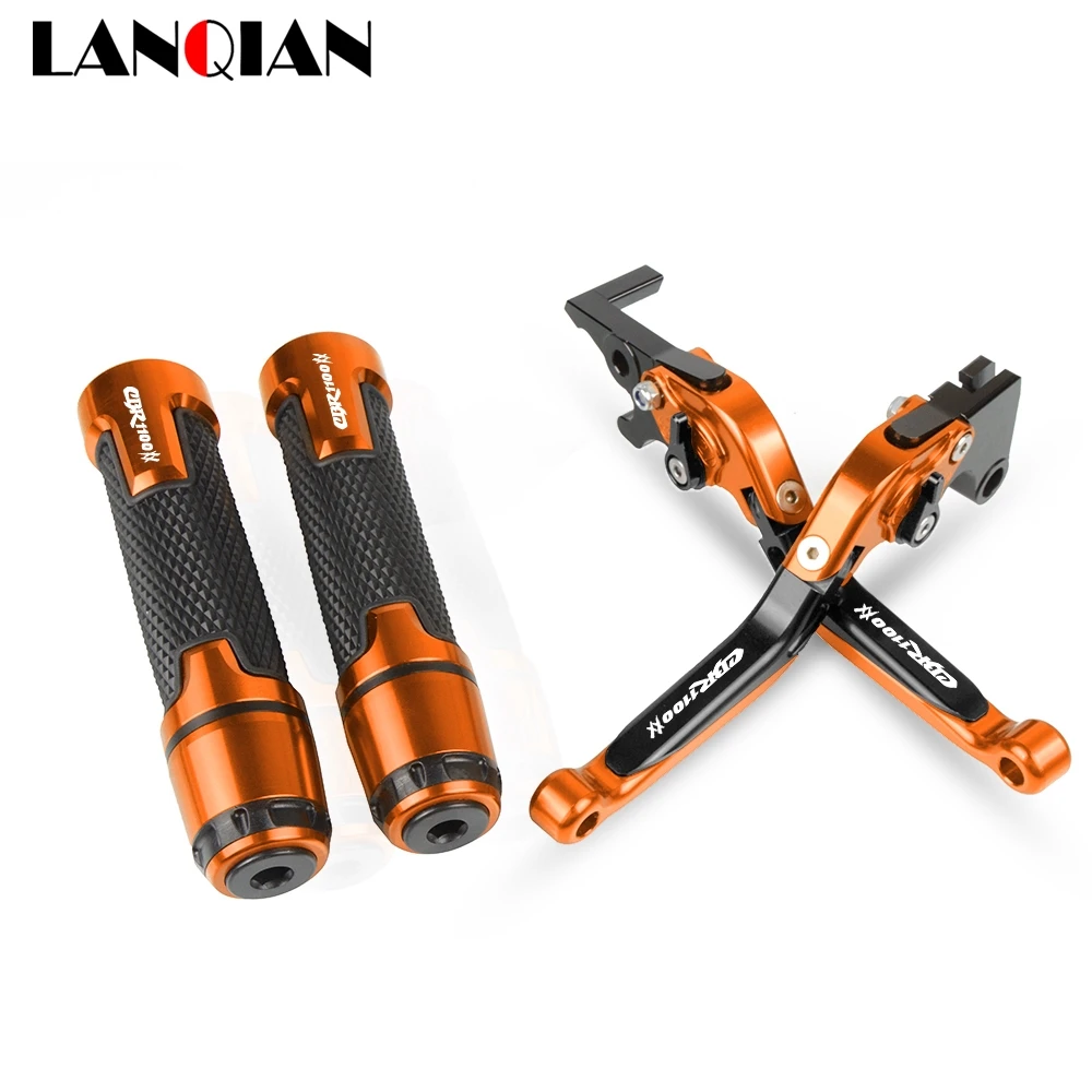 

Motorcycle CNC Brake Clutch Lever & 7/8 22MM Handlebar Grips For Honda CBR1100XX 1997-2007 2005 2006 CBR CBR 1100XX Accessories